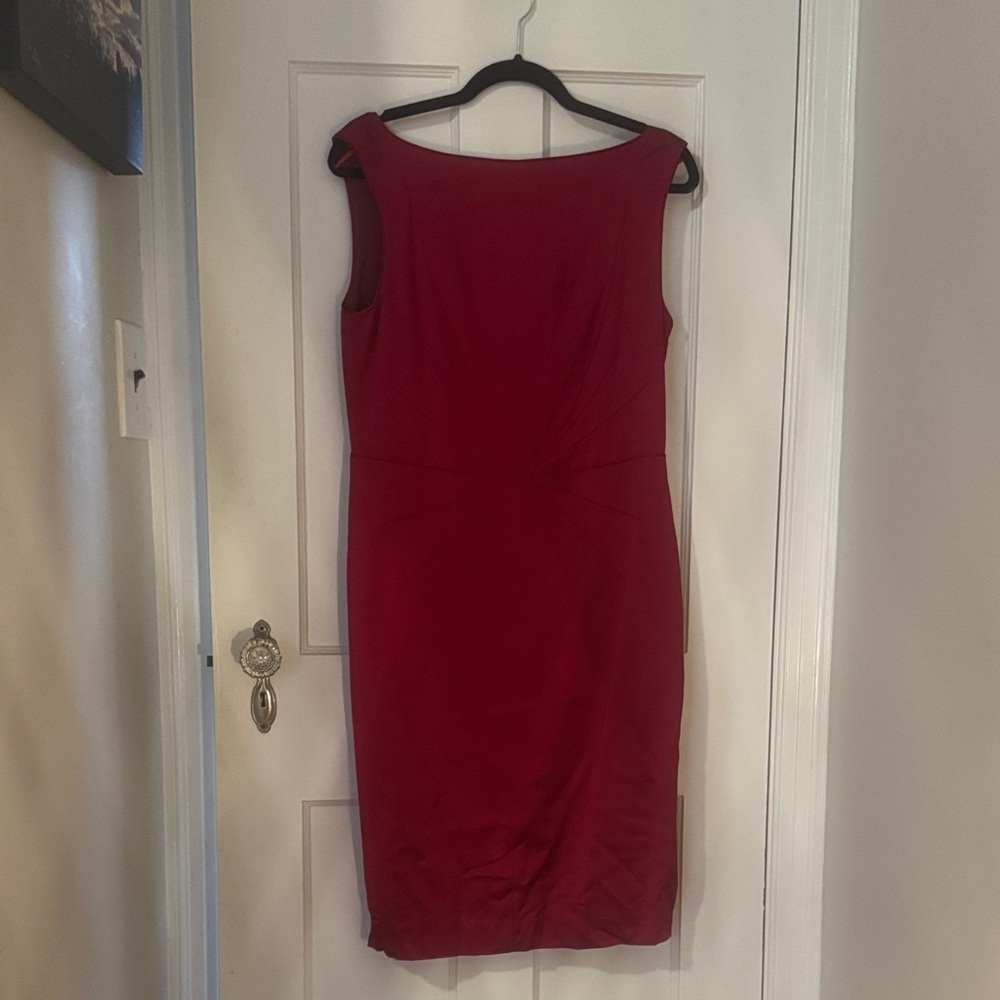 Banana Republic Rich Red Midi Dress